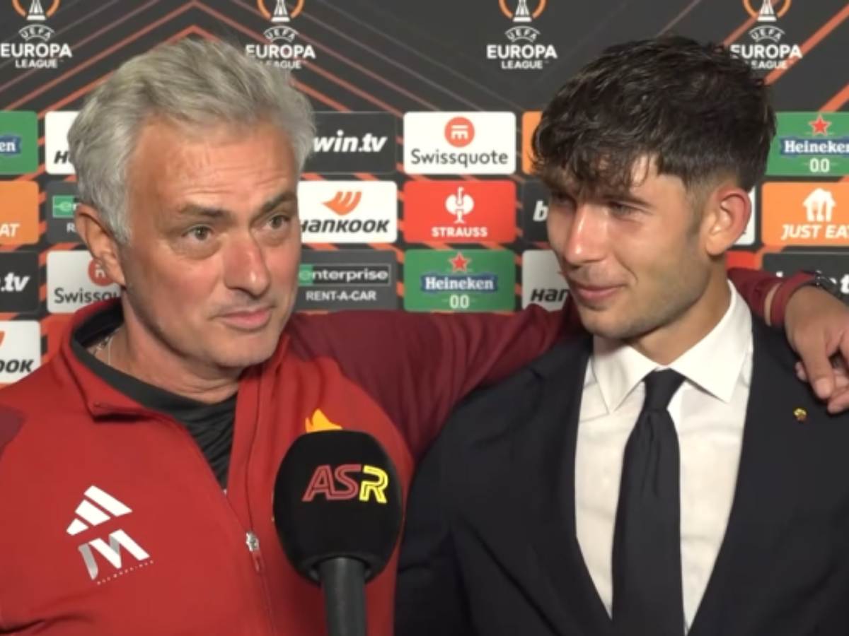 “Mourinho is HIM”- Fans react to HEARTWARMING Jose Mourinho interview as he puts the spotlight on Roma youngster D’Alessio