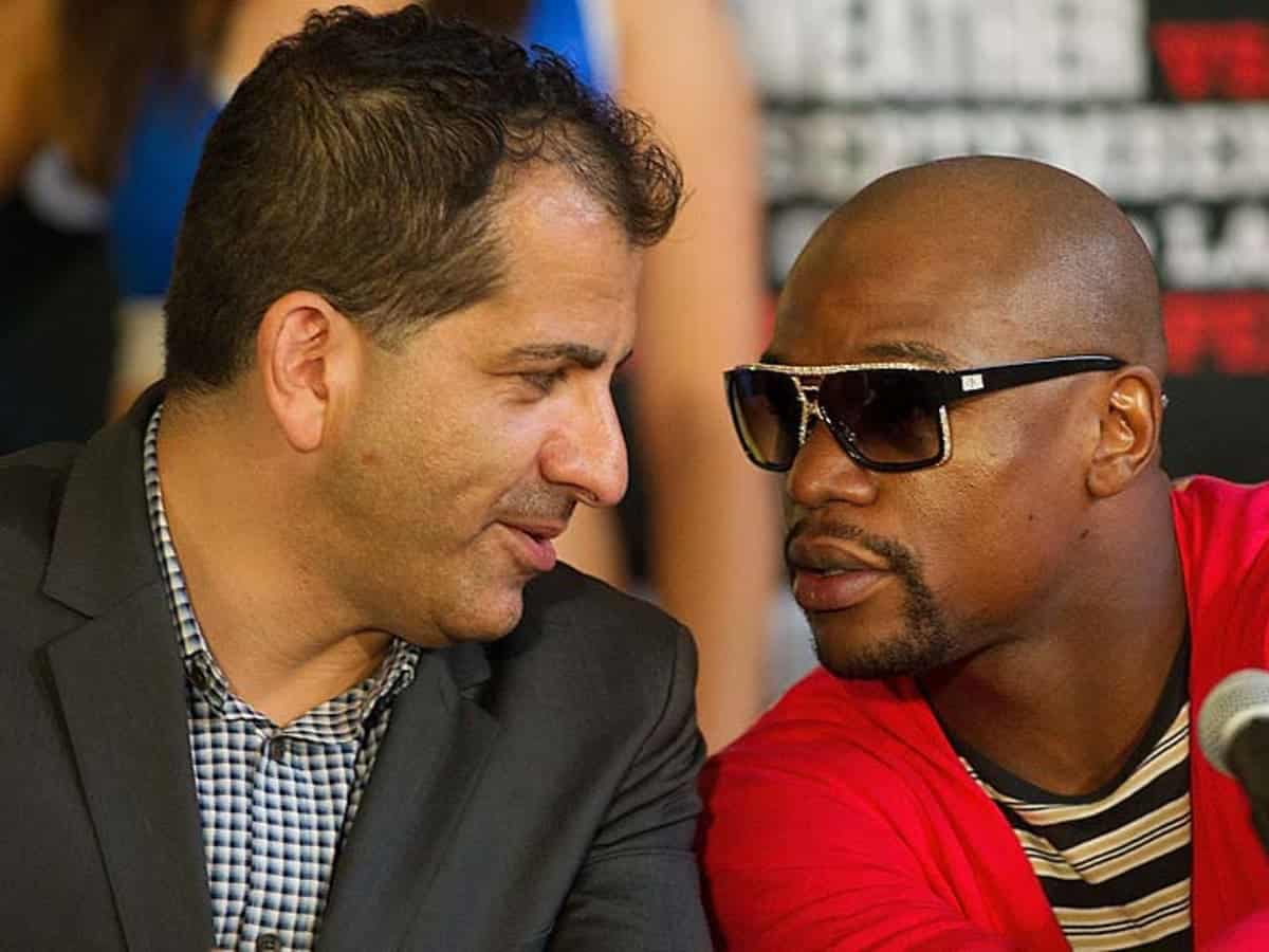 Stephen Espinoza and FLoyd Mayweather