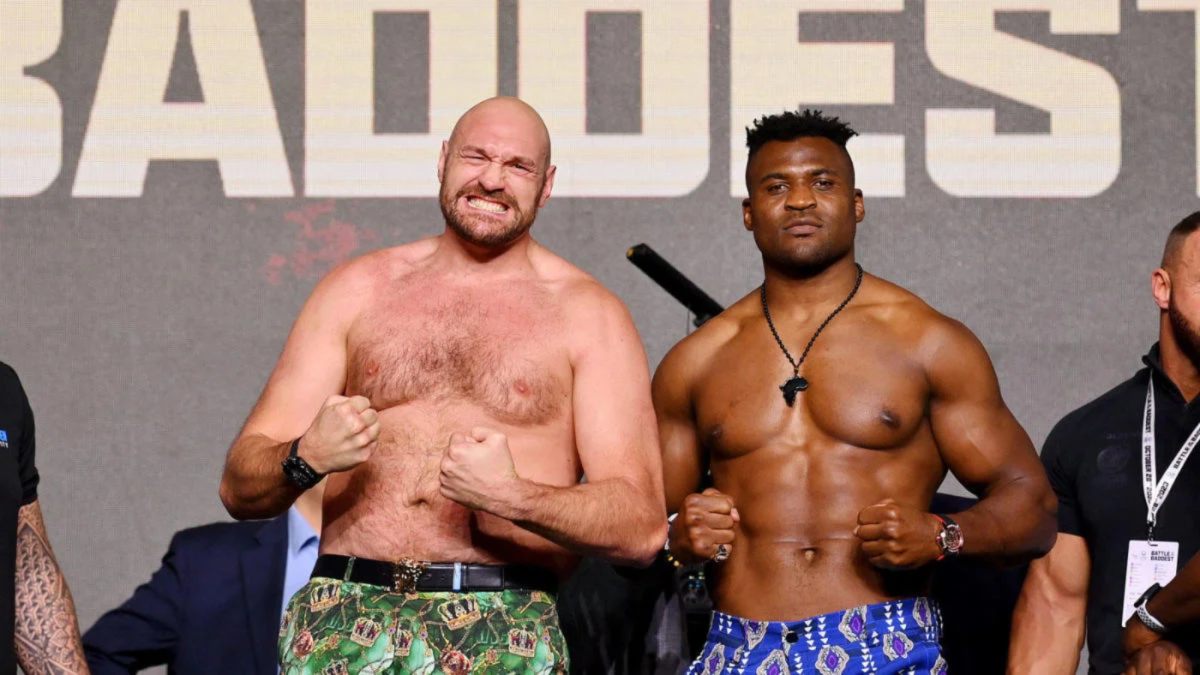 Tyson Fury Francis Ngannou presser