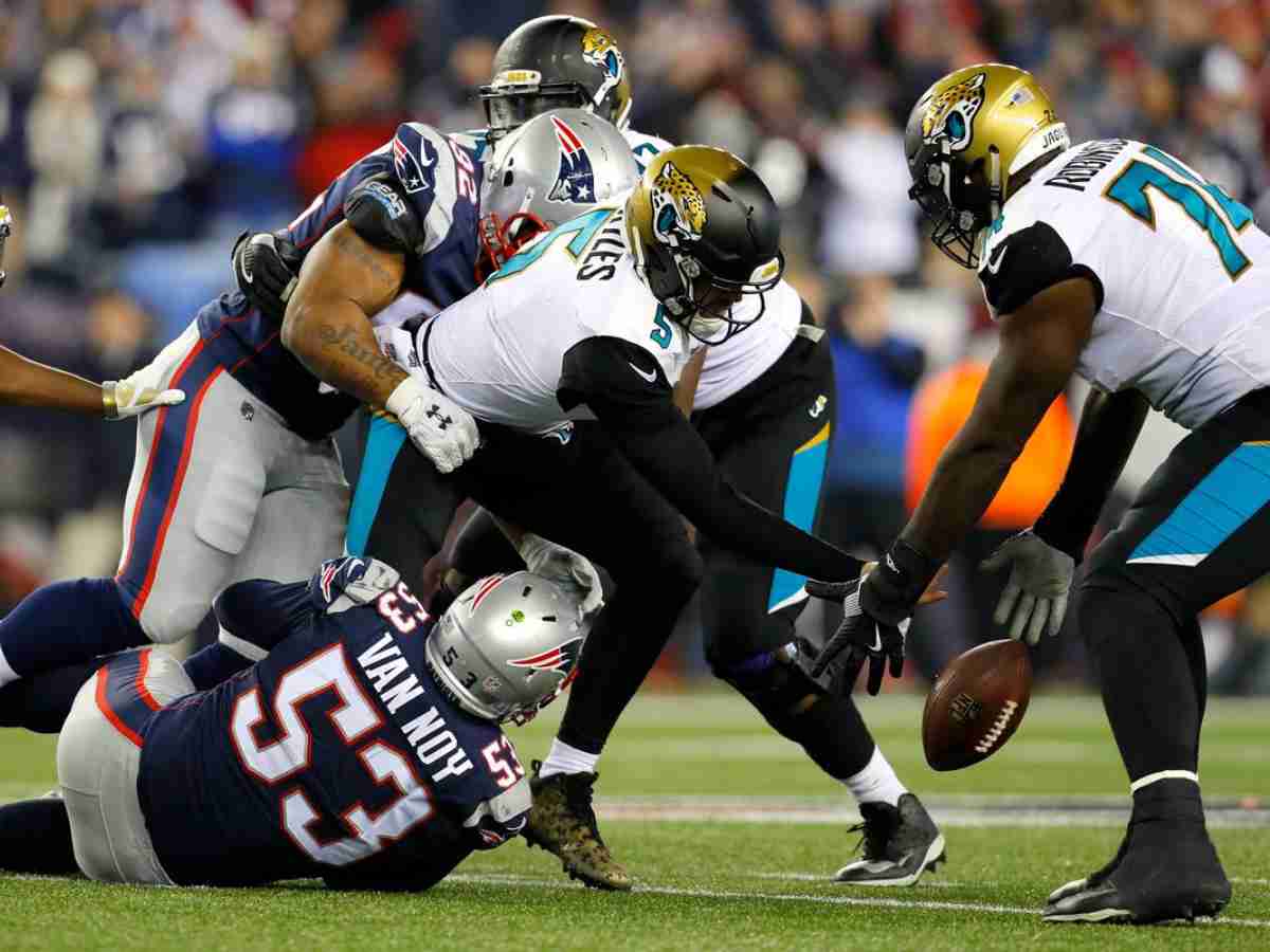 2018, Jacksonville Jaguars vs New England Patriots