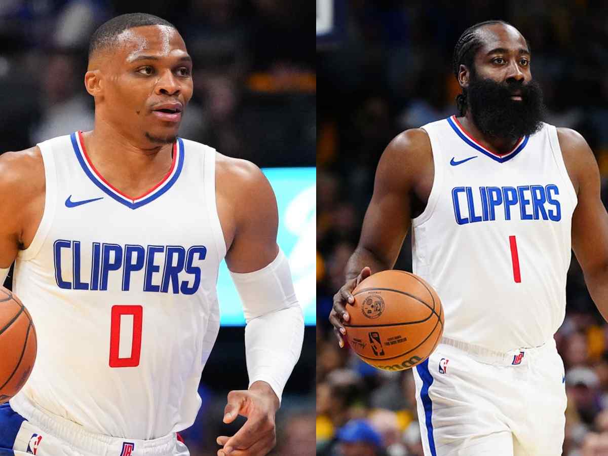 Russell Westbrook already UPSET about bench role he asked for, sulks as James Harden ends Clippers 6-game losing streak