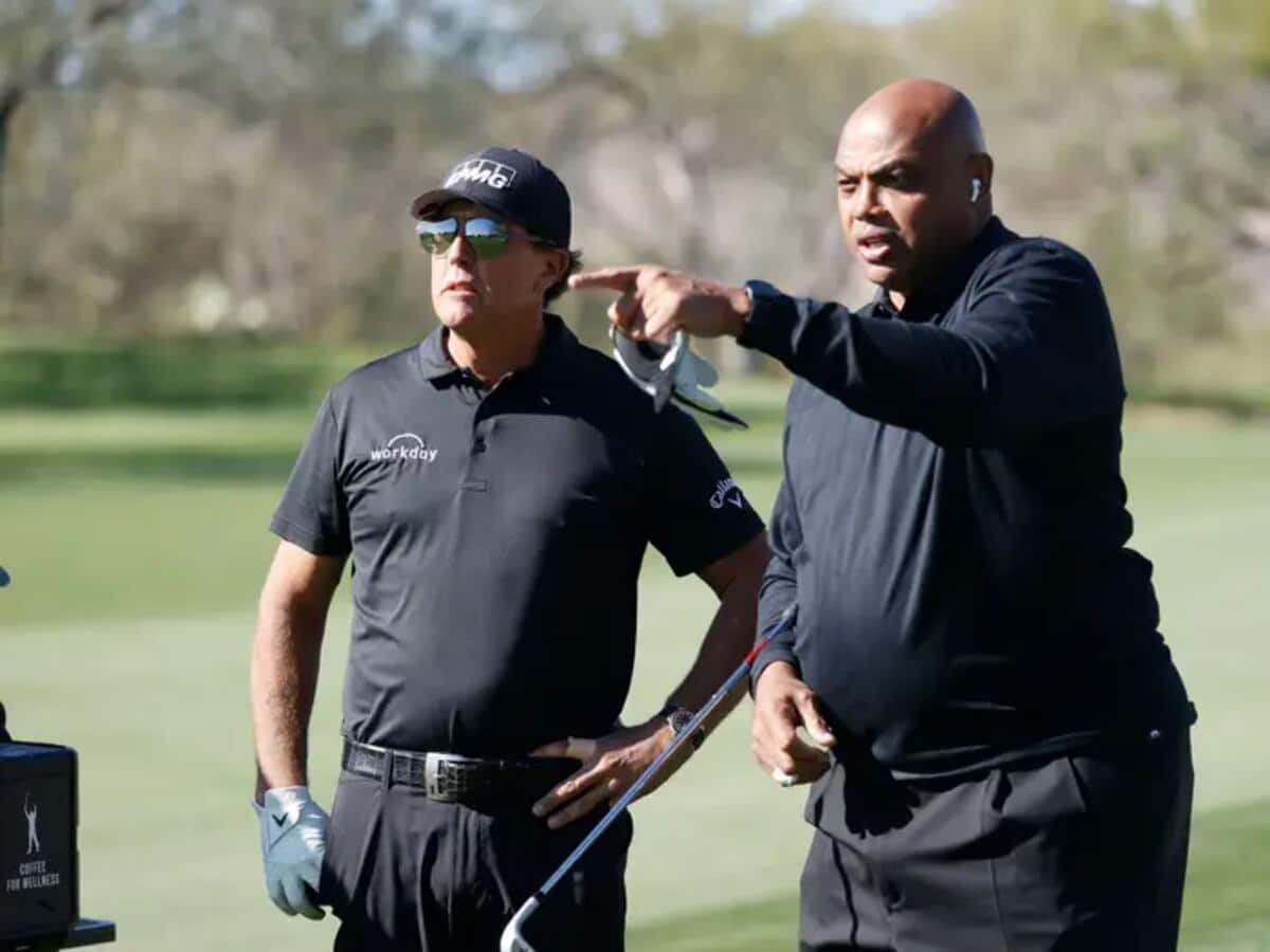 Charles Barkley and Phil Mickelson