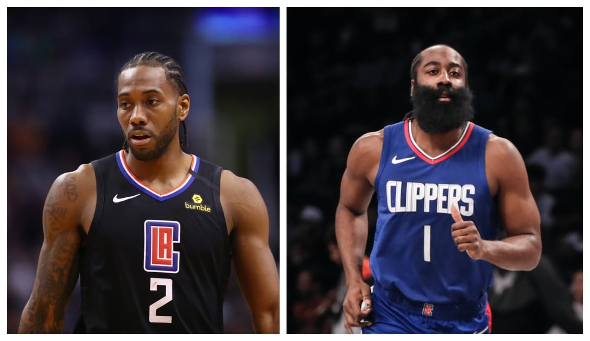 Kawhi Leonard and James Harden