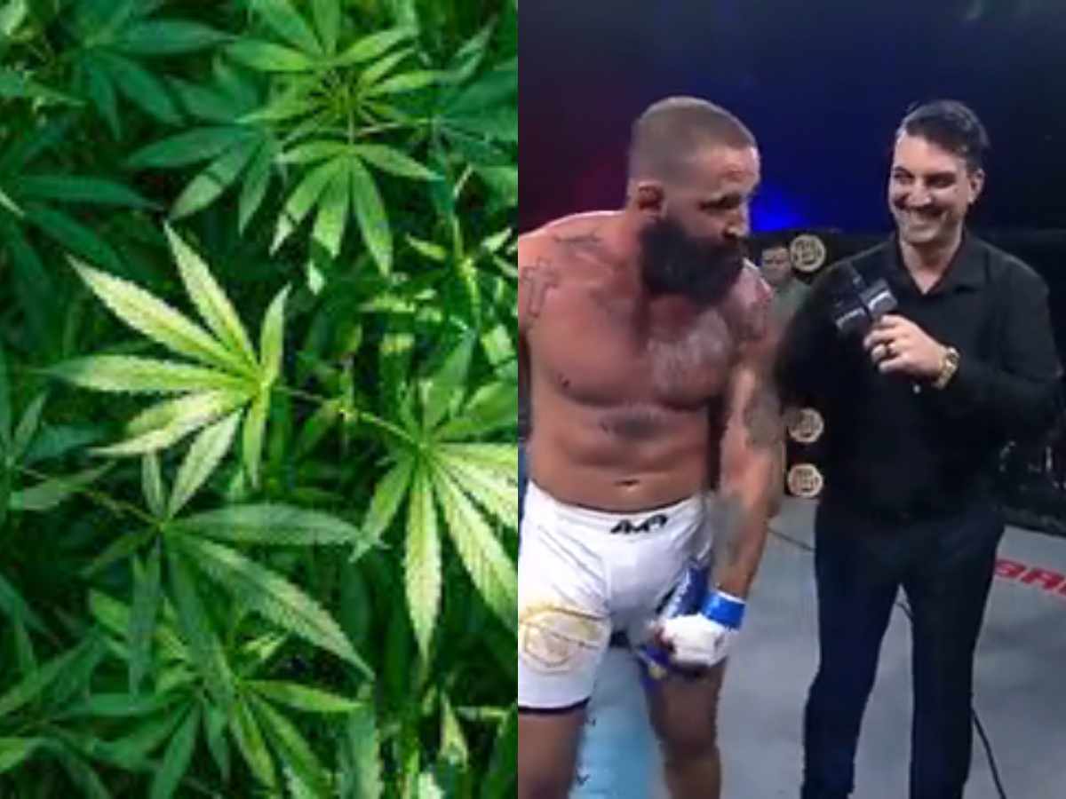 “Never forget your sponsors” – MMA fighter thanking weed-selling cousin as sponsor leaves fight world in splits