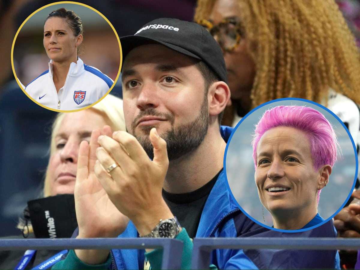 Serena Williams’s husband Alexis Ohanian shares his excitement over American soccer legends Megan Rapinoe and Ali Krieger’s retirement match at the NWSL