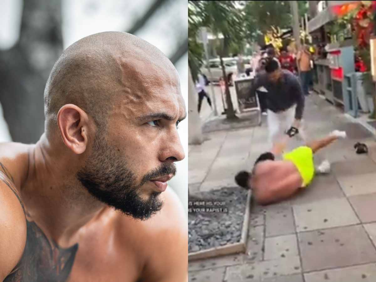 “I’ll catch a murder charge” – Viral MMA street fight in Miami between controversial influencers mocked by Andrew Tate