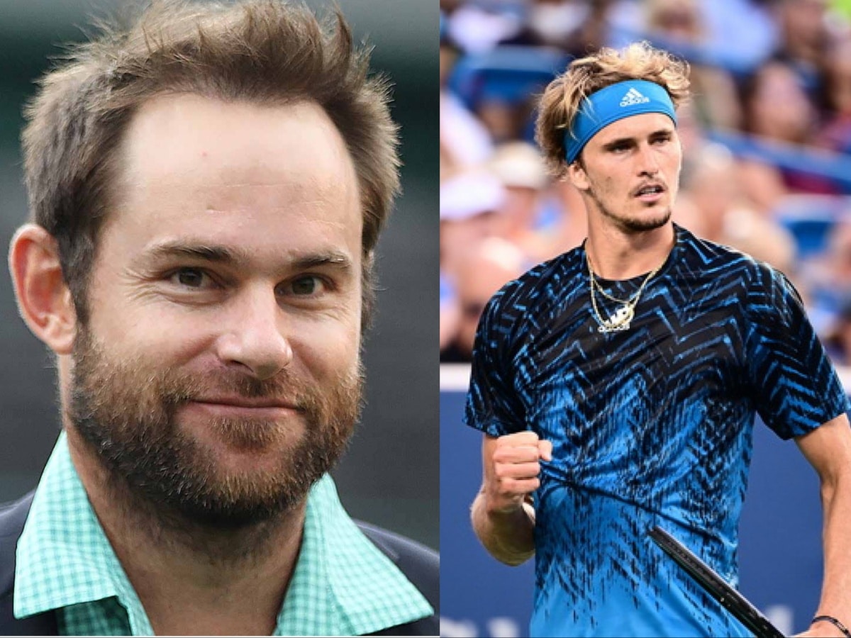 Andy Roddick and Alexander Zverev