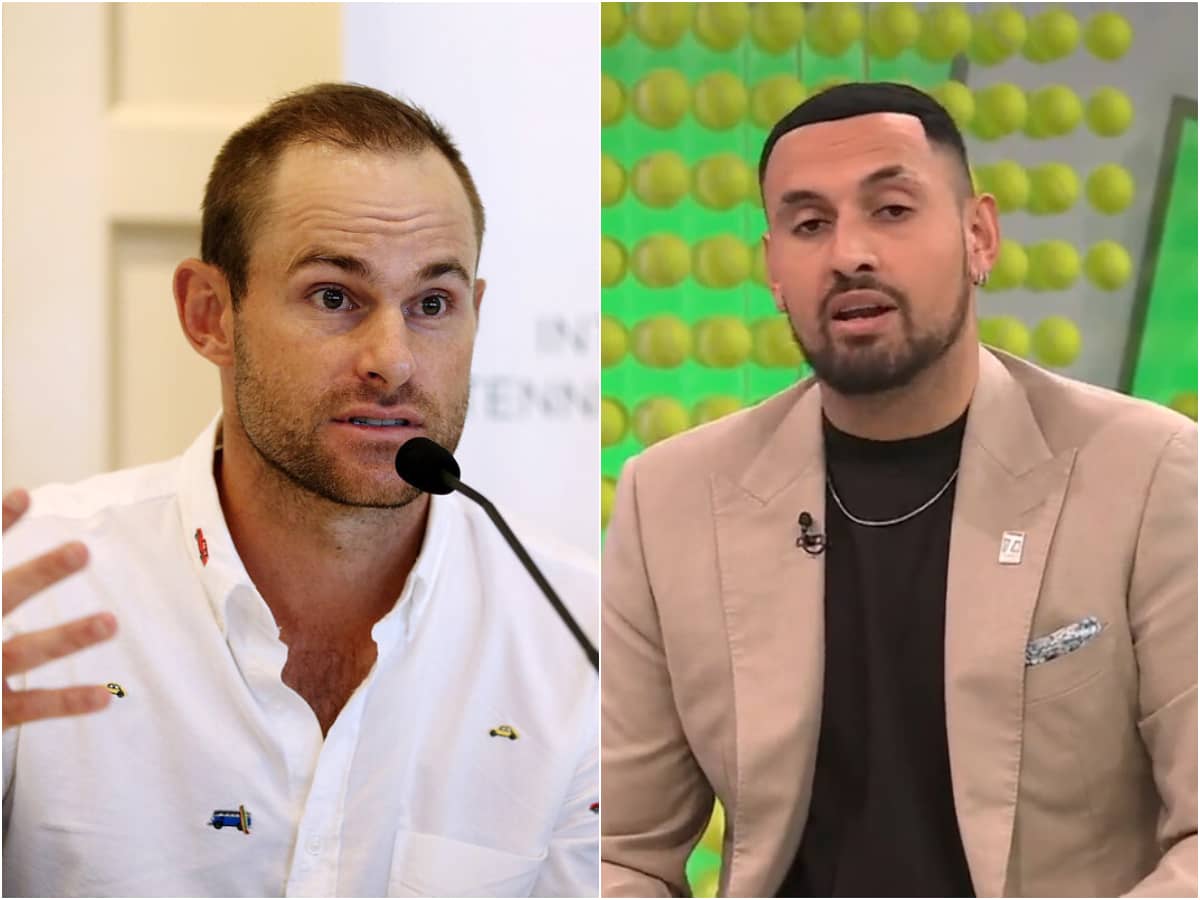 Andy Roddick confesses to not wanting to see Nick Kyrgios as a consultant, explains his stance 