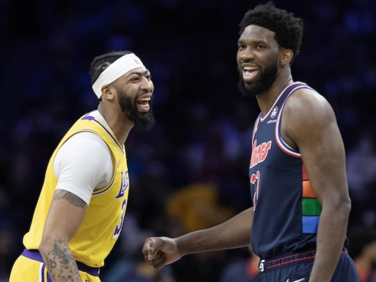 “Can’t dap no n**a that just stomped me” – Lakers fans angry at Anthony Davis for post-game behavior after Joel Embiid COOKED Lakers star in 44-point 76ers win