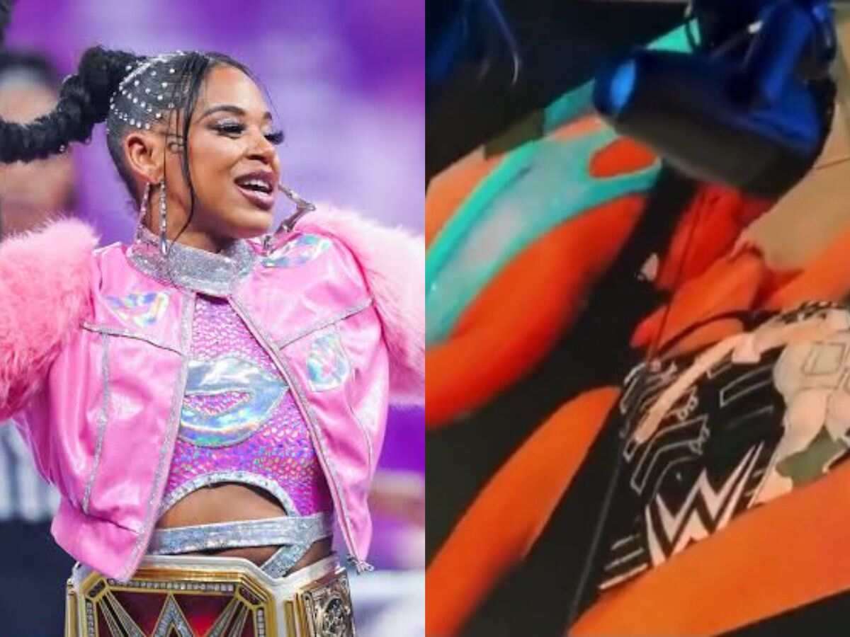 WATCH: Unseen footage of Bianca Belair kissing top female star after SmackDown went off-air surfaces online