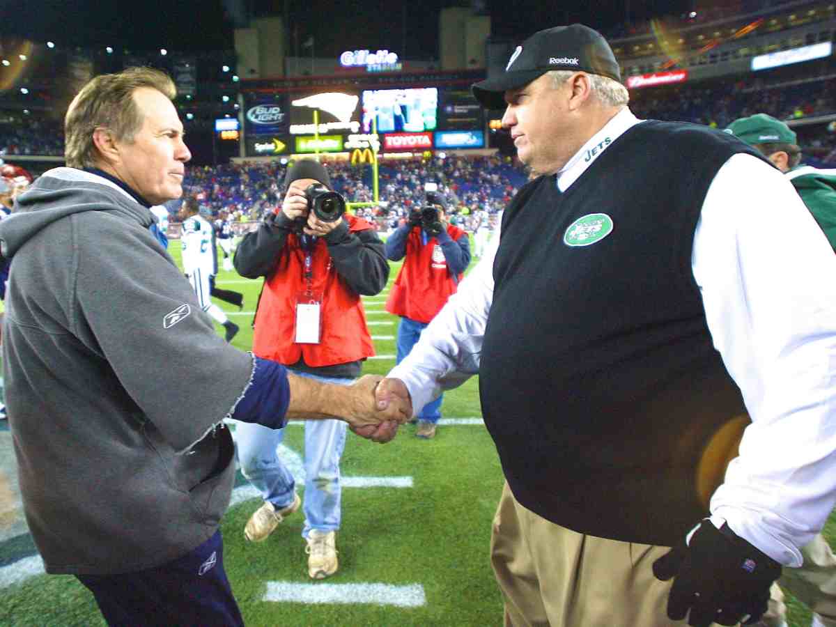 Bill Belichick and Rex Ryan