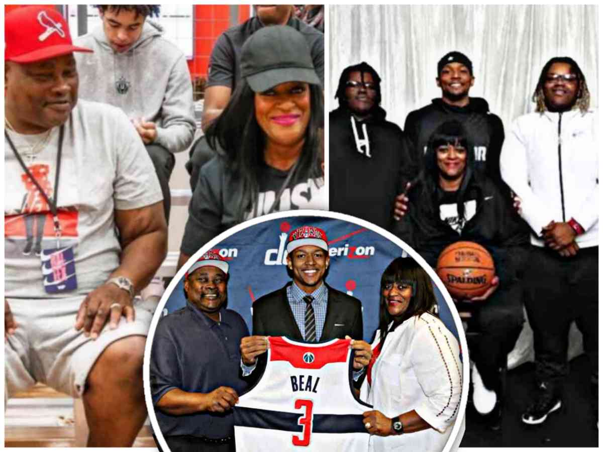 Who are Bradley Beal's parents Besta Beal and Bobby Beal?