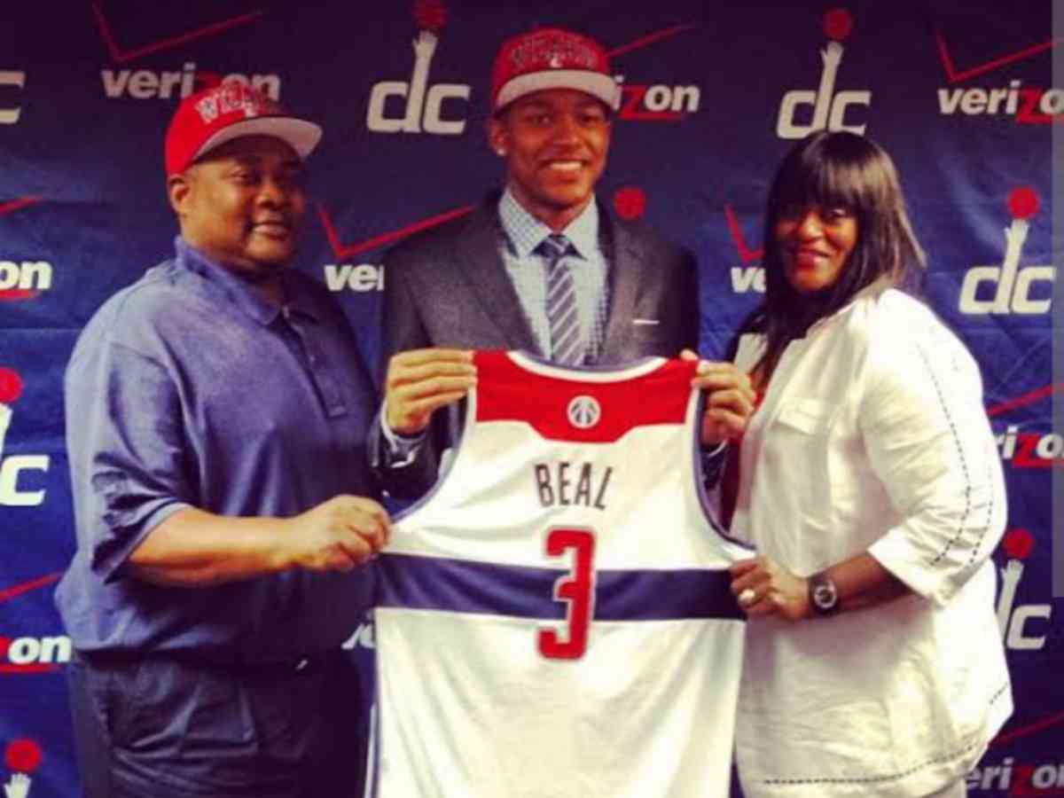 Who are Bradley Beal's parents Besta Beal and Bobby Beal?