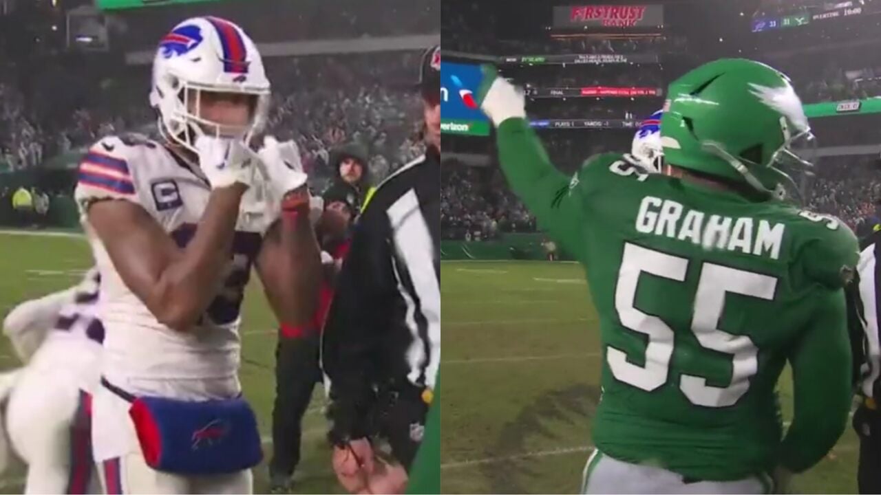 “He knew the refs had their backs” – Brandon Graham confidently claiming ‘it doesn’t matter’ when Bills won the coin toss in OT triggers mixed reactions on social media