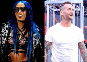 Sasha Banks and CM Punk