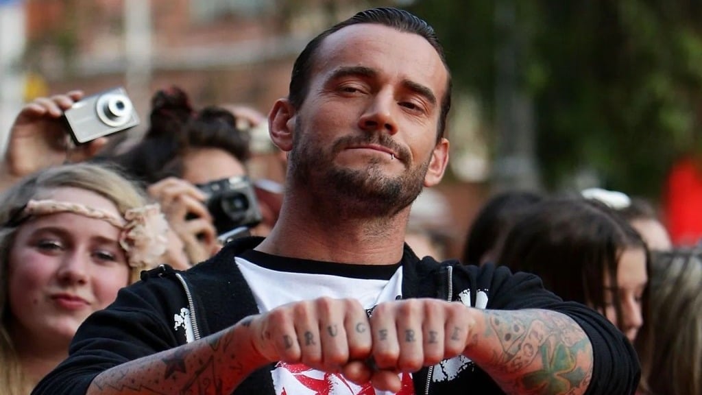 CM Punk's DRUG FREE tattoo