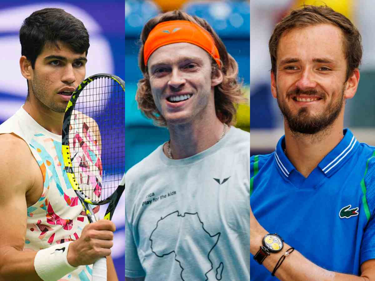 WATCH: “Medvedev kills you slowly” – Andrey Rublev compares Carlos Alcaraz and Daniil Medvedev’s approach to matches