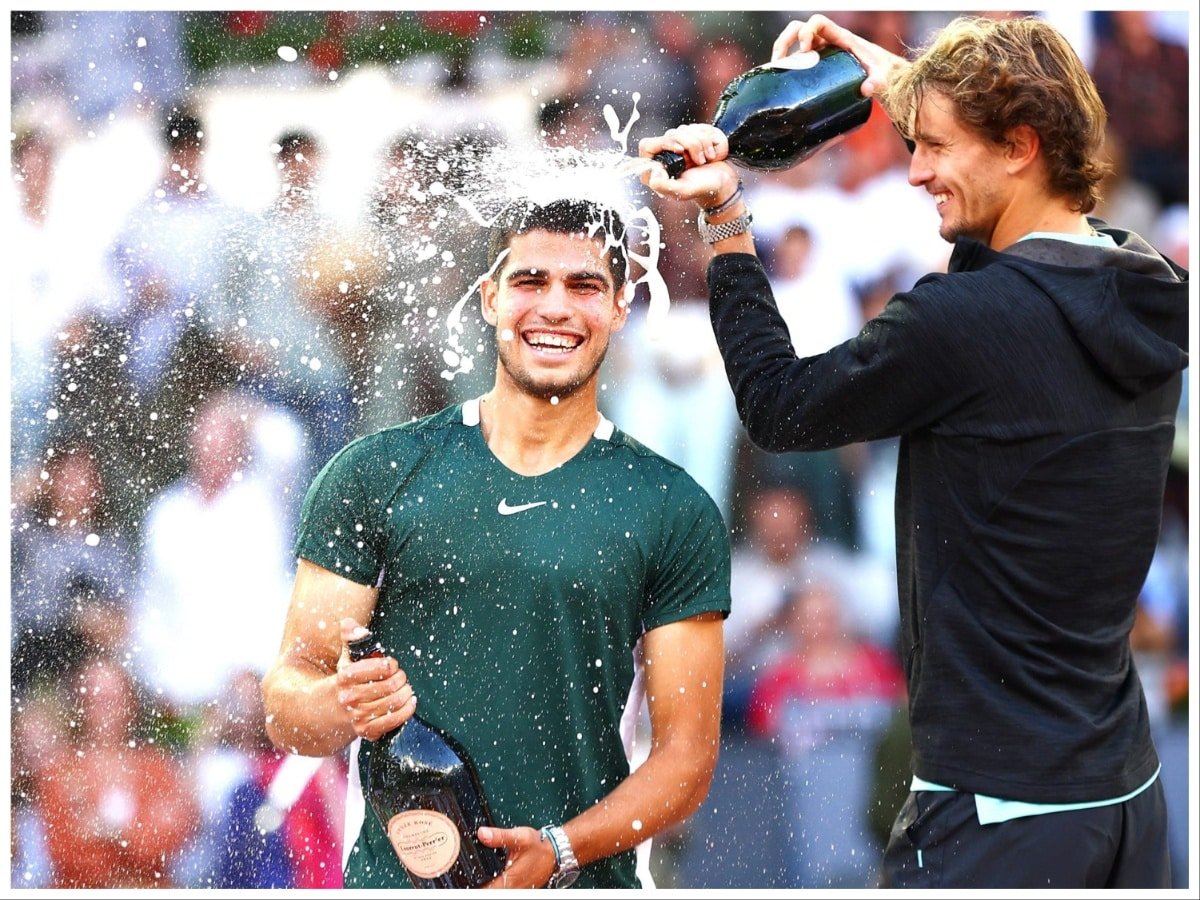 Carlos Alcaraz and Alexander Zverev