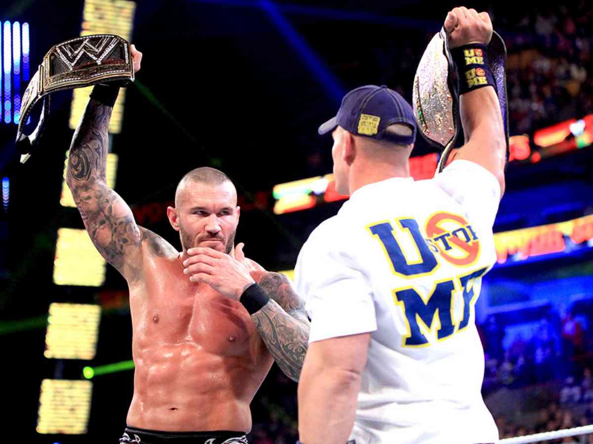 John Cena and Randy Orton 