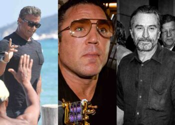 Chael Sonnen acted with Sylvester Stallone and Robert De Niro
