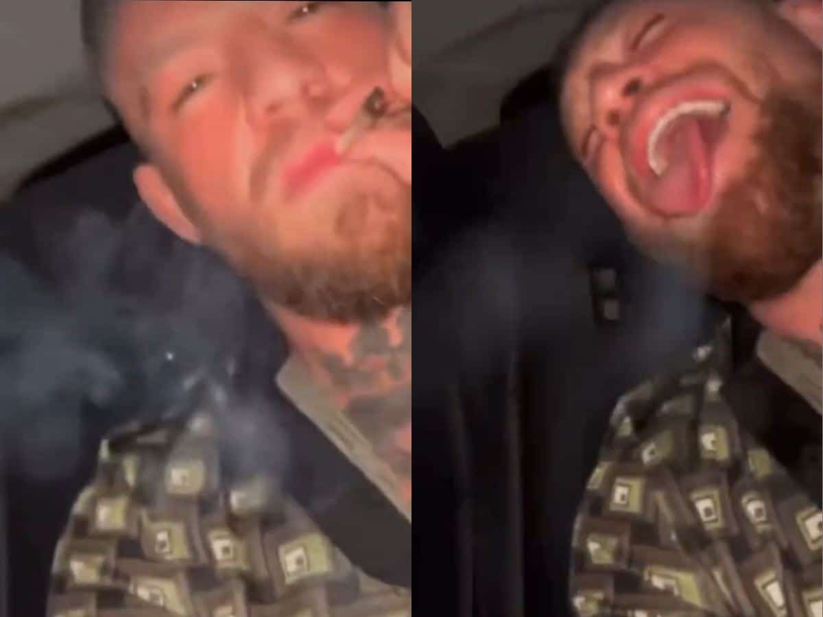 WATCH: “Ja ma Pelle The Notorious” – Weed-smoking Conor McGregor leaves fans in splits with HILARIOUS attempt at French in drive-thru