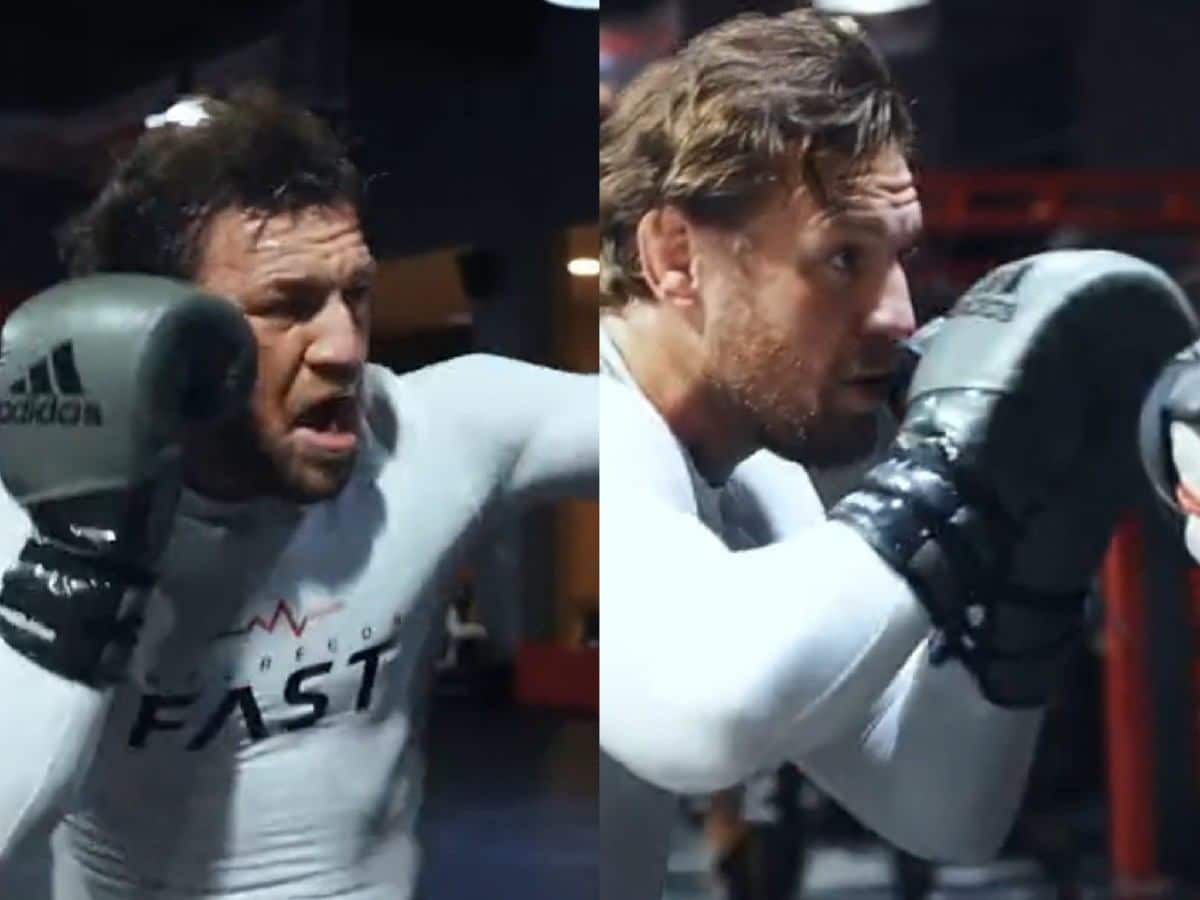 WATCH: ‘Shots looking tasty’ – Conor McGregor ‘DIALED IN’ training session ahead of much-anticipated comeback has fans hyped