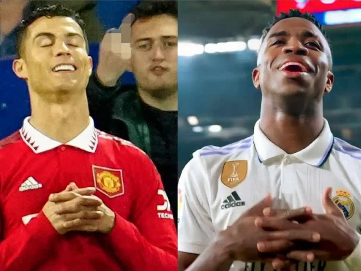 Cristiano Ronaldo and Vinicius Jr. 'No.7s of Real Madrid'