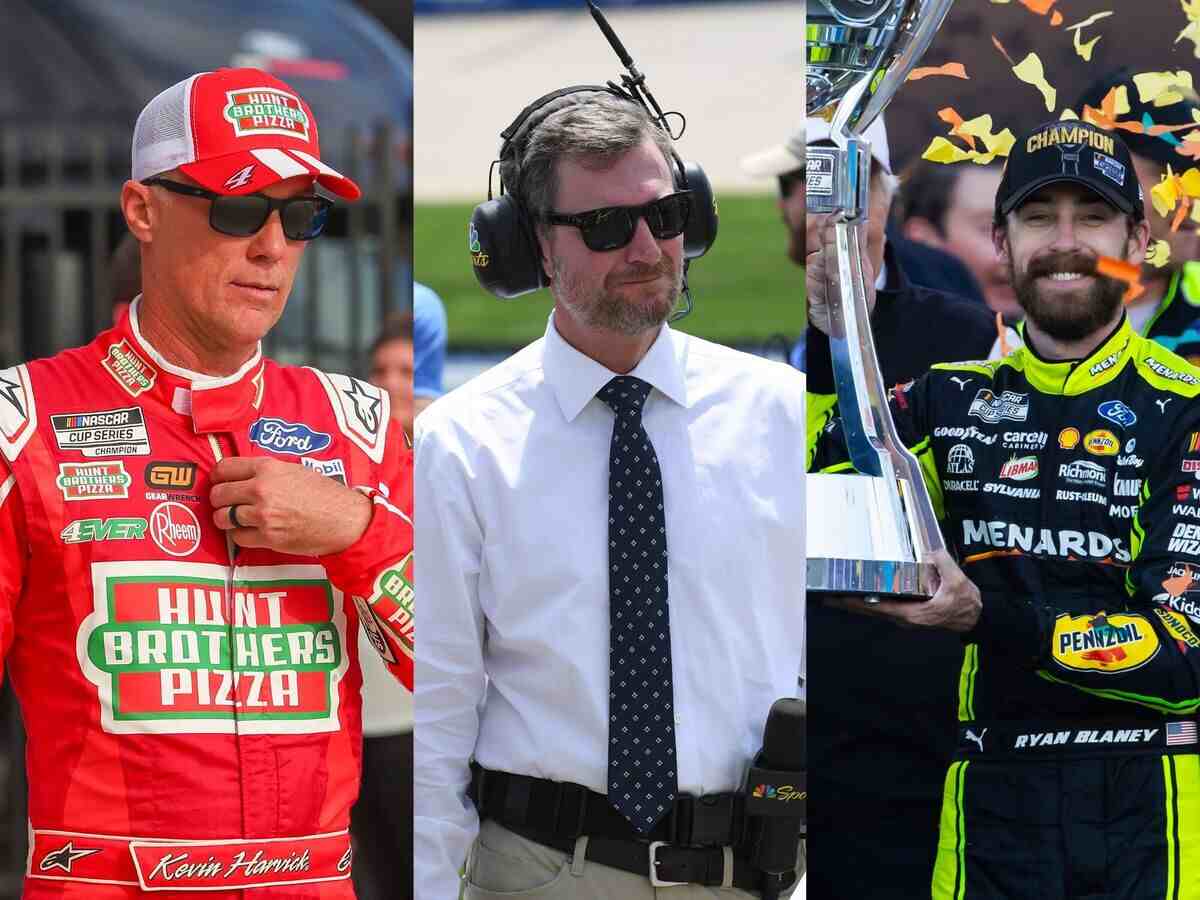 Dale Earnhardt Jr. proclaims his love for NASCAR with an emotional message as Ryan Blaney wins the 2023 Cup title and Kevin Harvick retires