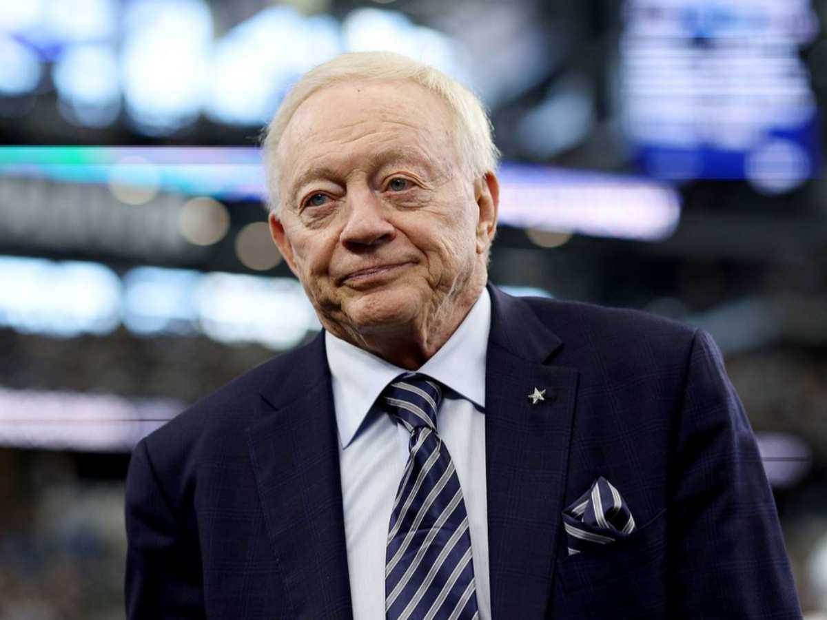 "They should ban you from doing interviews" - Cowboys boss Jerry Jones questionably using 'glory hole' to describe what it feels like to win a title sparks a social media outrage 1 "They should ban you from doing interviews" - Cowboys boss Jerry Jones questionably using 'glory hole' to describe what it feels like to win a title sparks a social media outrage