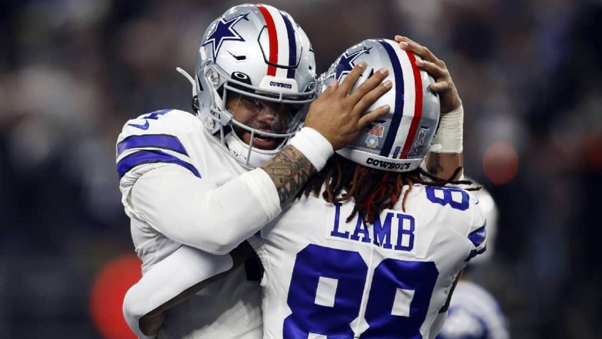 Dak Prescott and CeeDee Lamb 