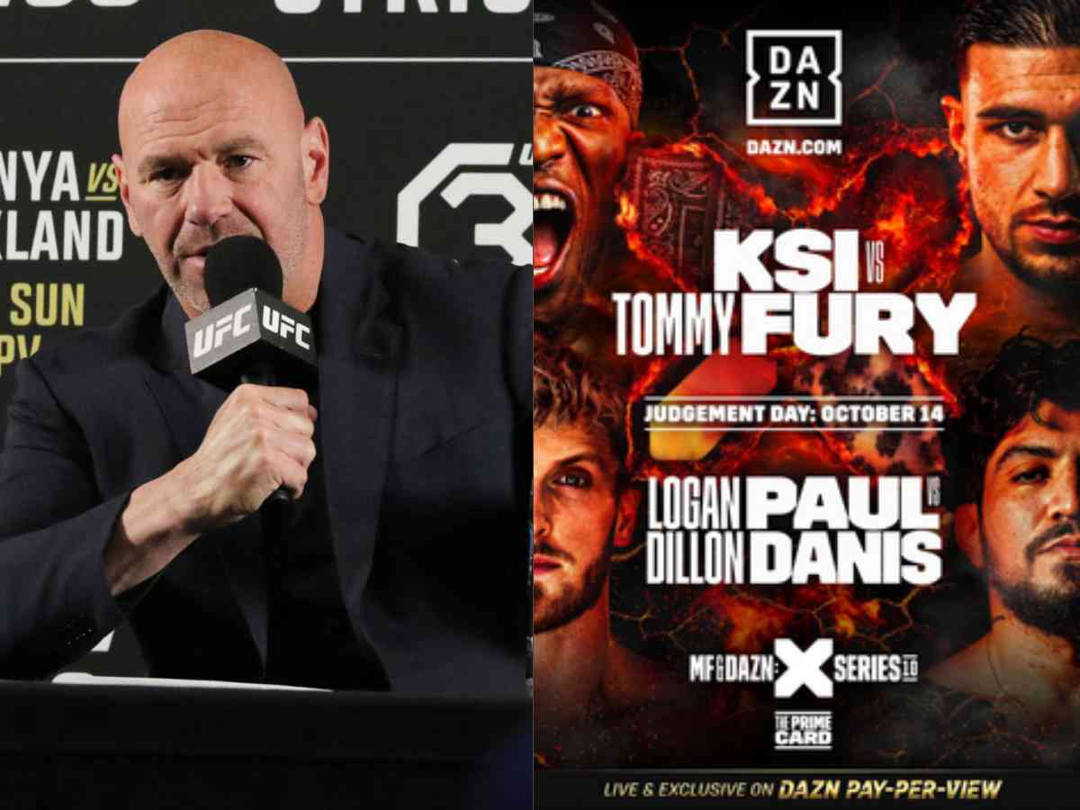 Dana White SLAMS ‘Lying motherfu**ers’ claiming $1.3 Million PPV buys for Logan Paul, KSI, and Dillon Danis event