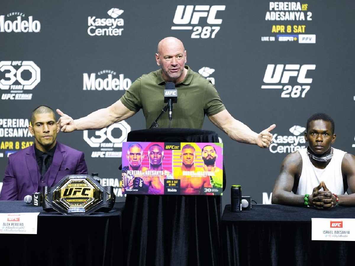 “I don’t know,” Dana White gets honest about plans for MMA trilogy between Alex Pereira and Israel Adesanya