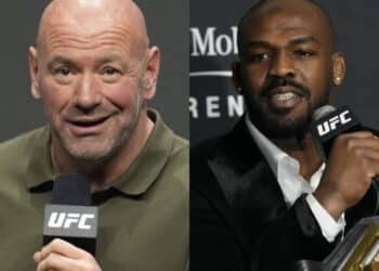 Dana White and Jon Jones