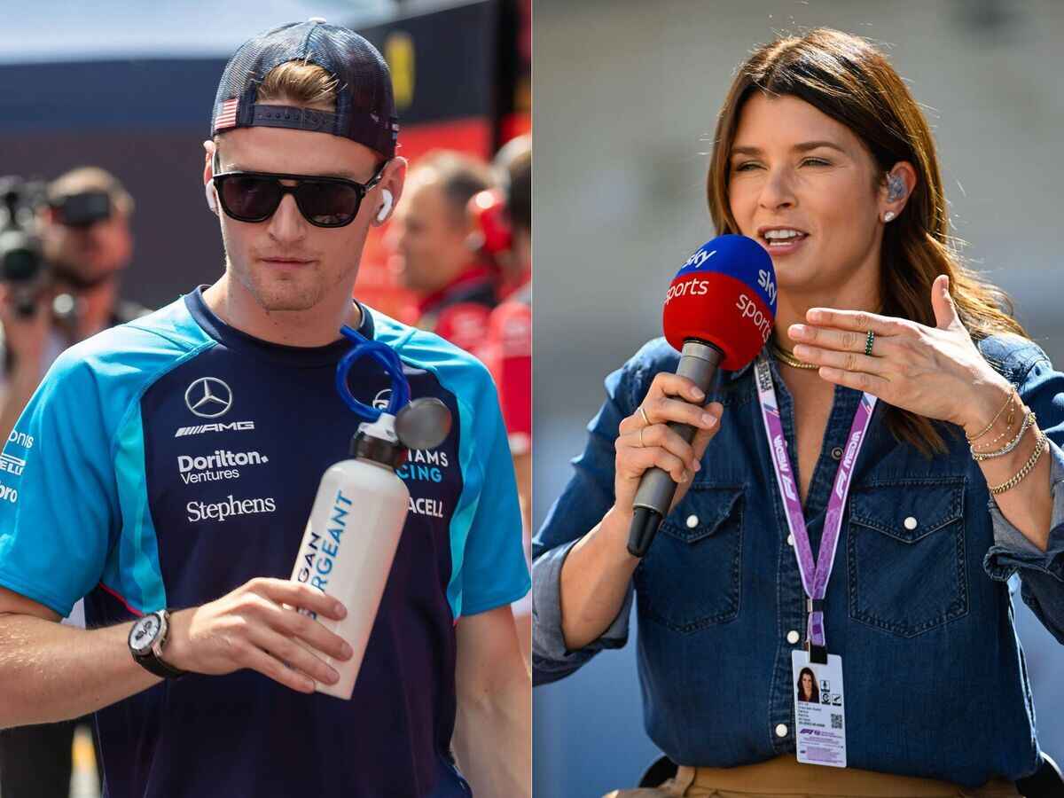 Danica Patrick takes a sly dig at American F1 rookie Logan Sargeant for his limited fame in the US