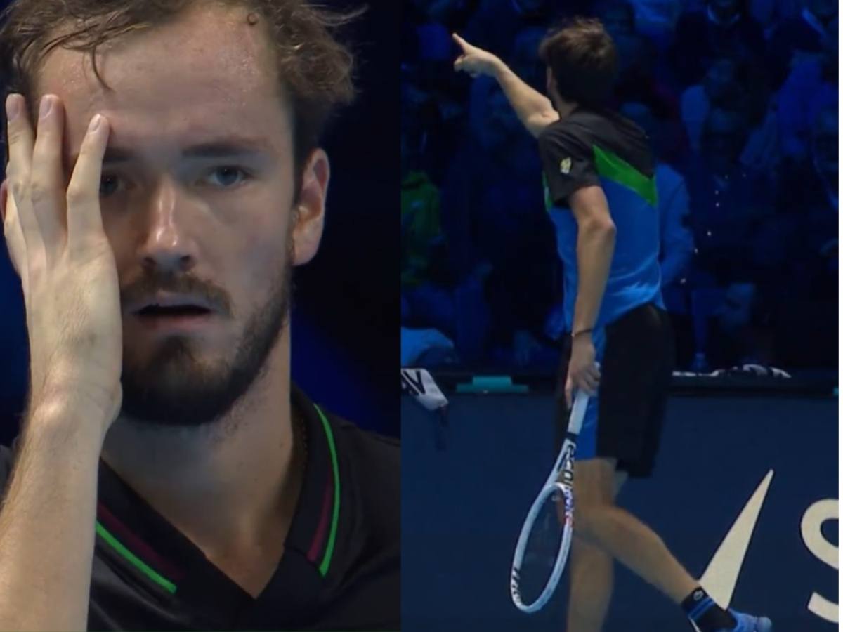 Daniil Medvedev explains his threat to a spectator following heckling by the crowd at the 2023 ATP Finals against Jannik Sinner