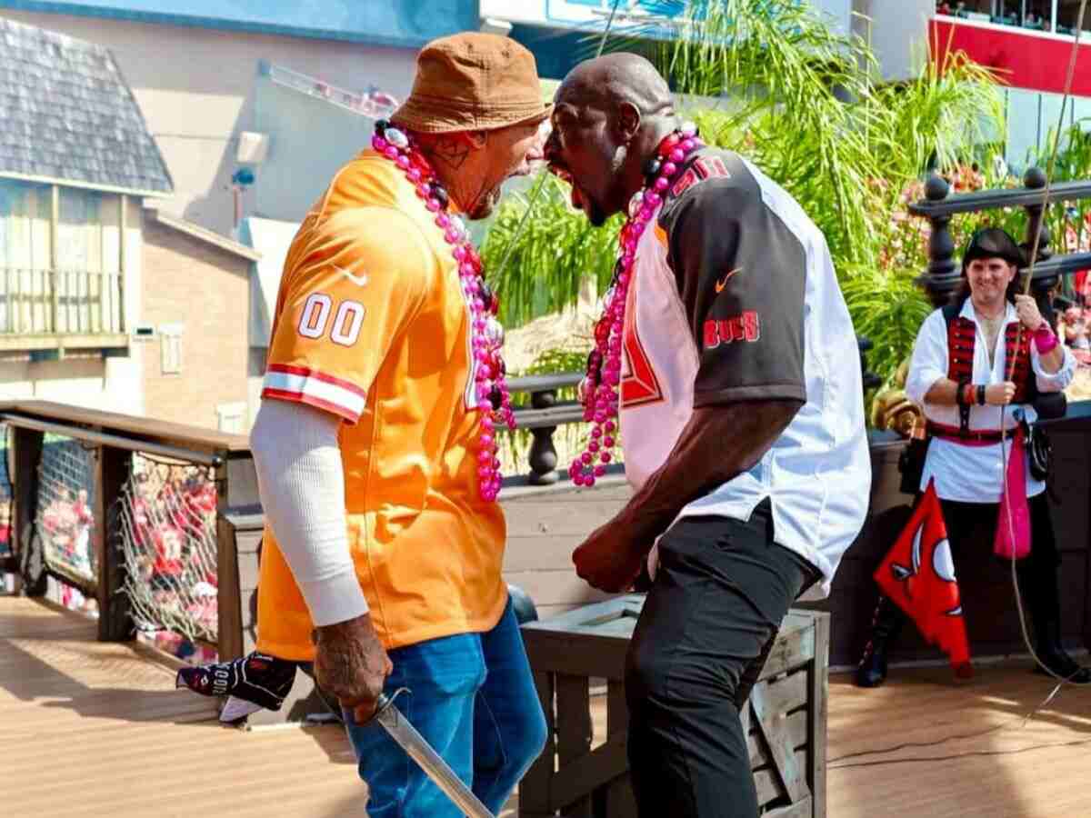 Dave Bautista and Titus O'Neill