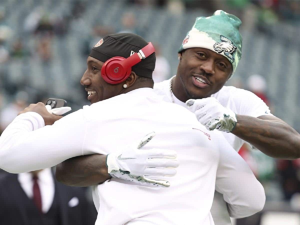 Deebo Samuel and A.J. Brown