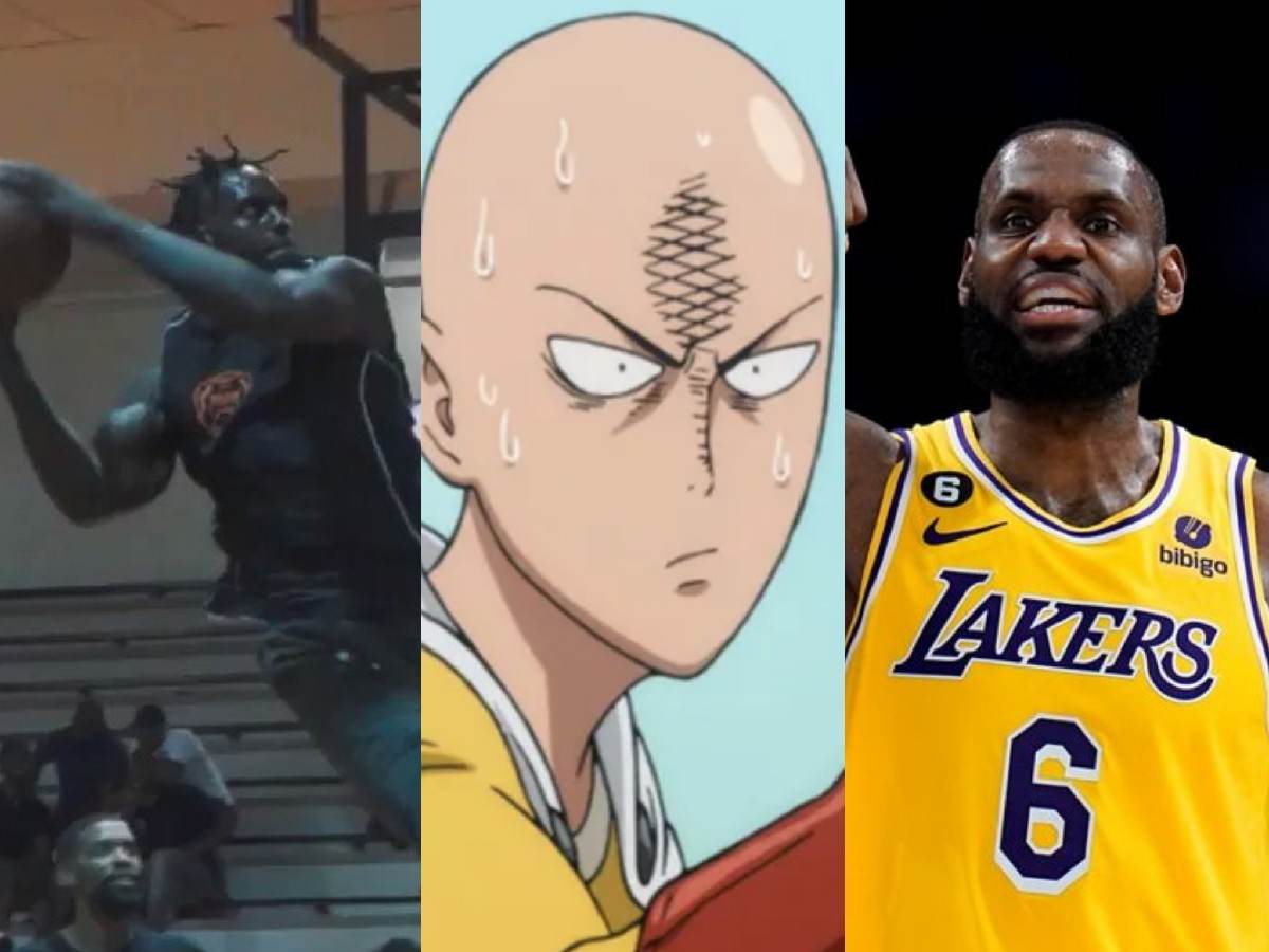 WATCH: “He’s One punch man and LeBron!” – Knockout artist Deontay Wilder’s WILD basketball skills leaves fans in shock