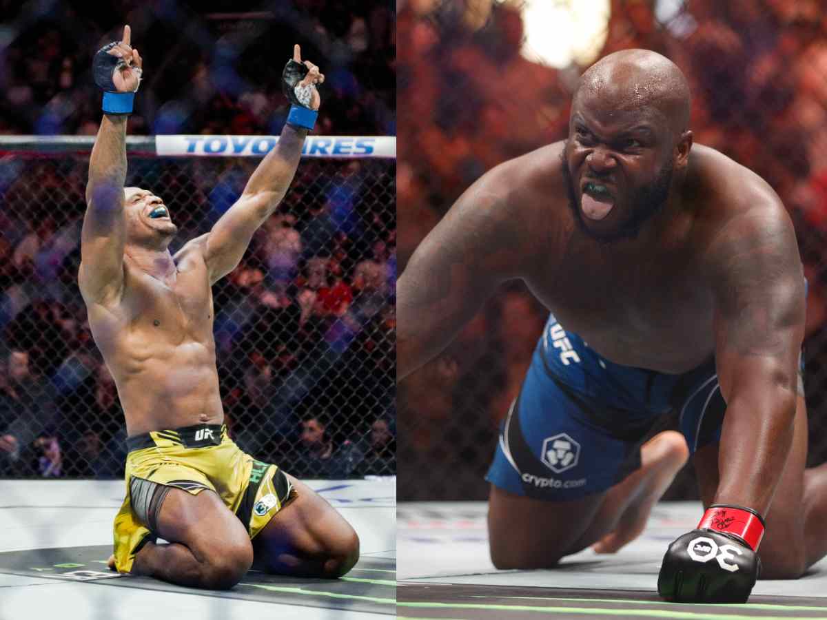 Derrick Lewis is confident that he can leg lock Jailton Almeida on the ground.