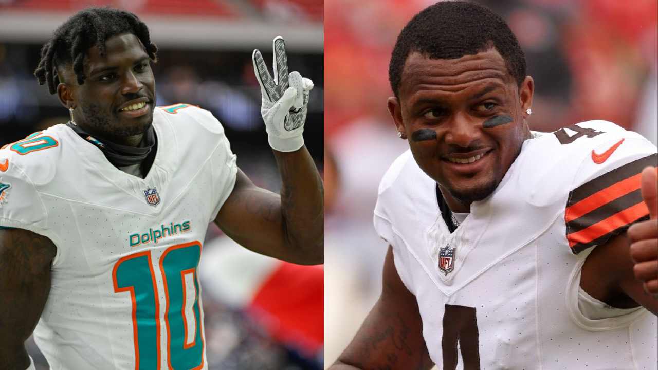 Dolphins WR Tyreek Hill hits back at Deshaun Watson’s critics with a bold ‘7-word’ response after his win over Lamar Jackson