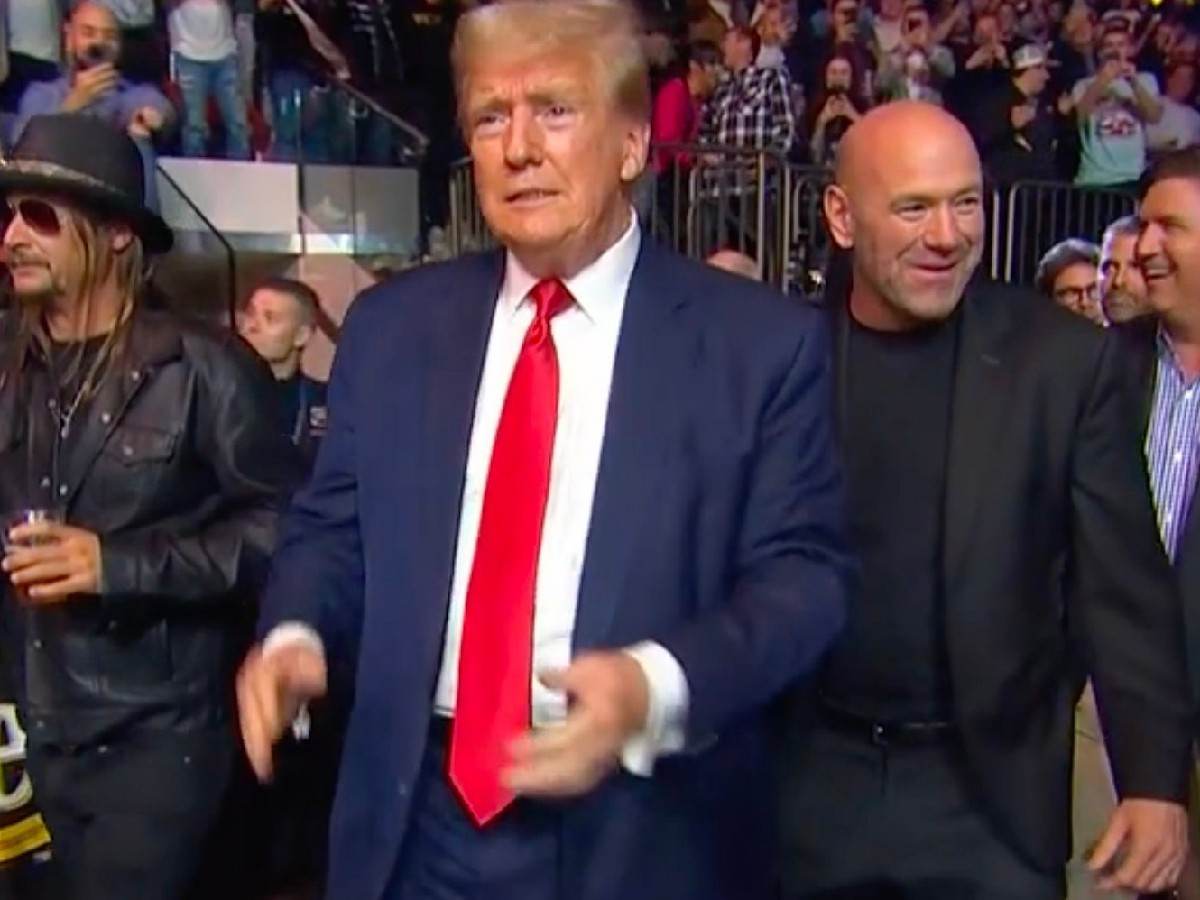 “It was f**king bananas!” Joe Rogan recalls ‘Right Wing Avengers’ Donald Trump, Kid Rock, Tucker Carlson, and Dana White’s walkout at UFC 295