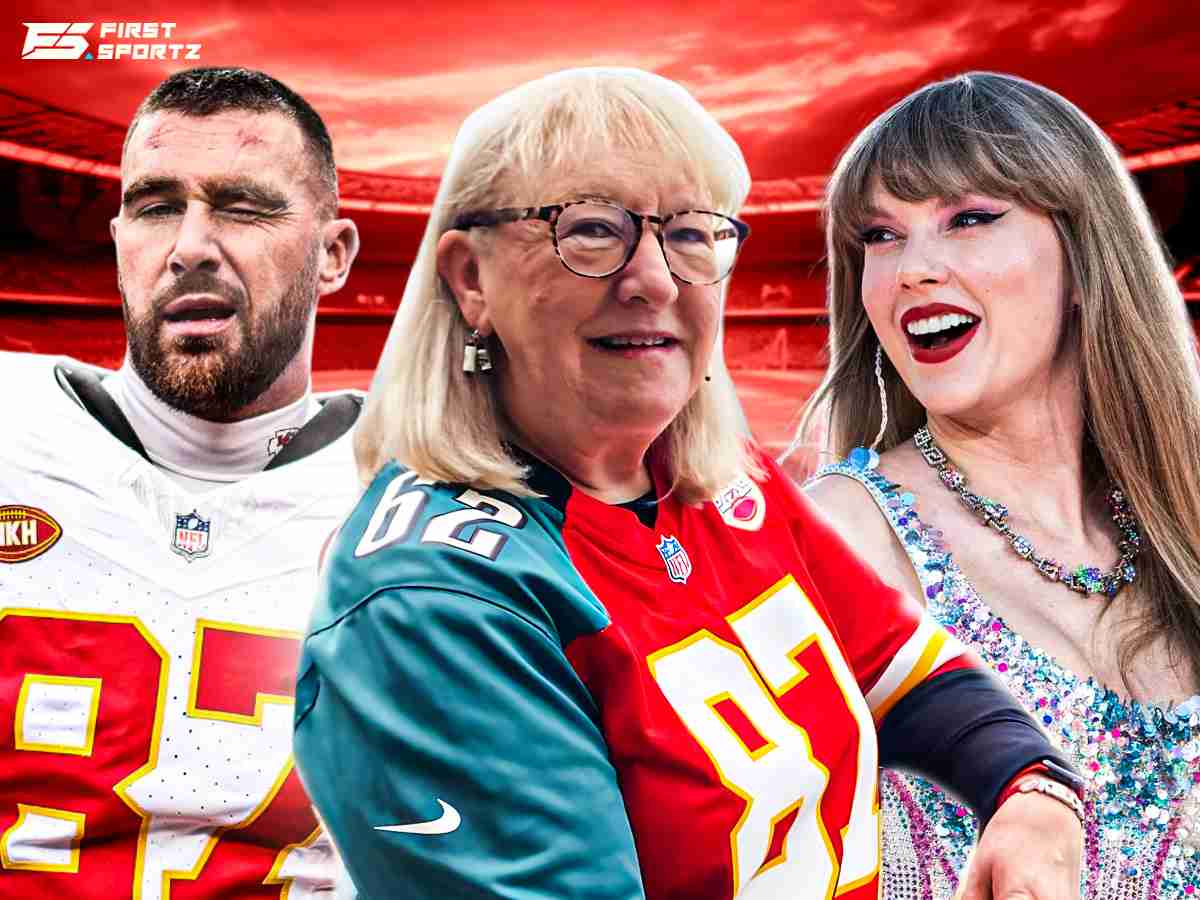 “They’re making their own story!” Travis Kelce’s mom Donna gives two cents on her son’s relationship with Taylor Swift after ‘kissing’ video of the two went viral