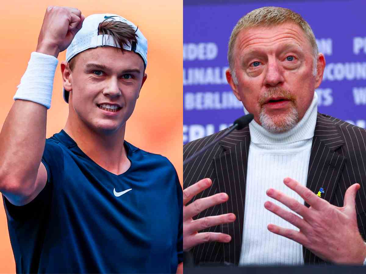 “He’s a real fighter and a hothead,” Coach Boris Becker ready to see Holger Rune pay big fines as he praises the Dane’s youngster