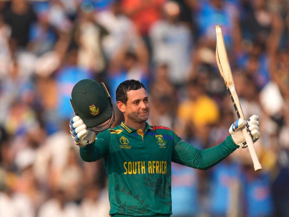 Cricket World Cup 2023: “Too good to retire”- Netizens in awe as Quinton de Kock slams his 4th CENTURY and breaks many records against New Zealand