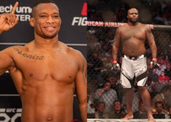 Jailton Almeida and Derrick Lewis