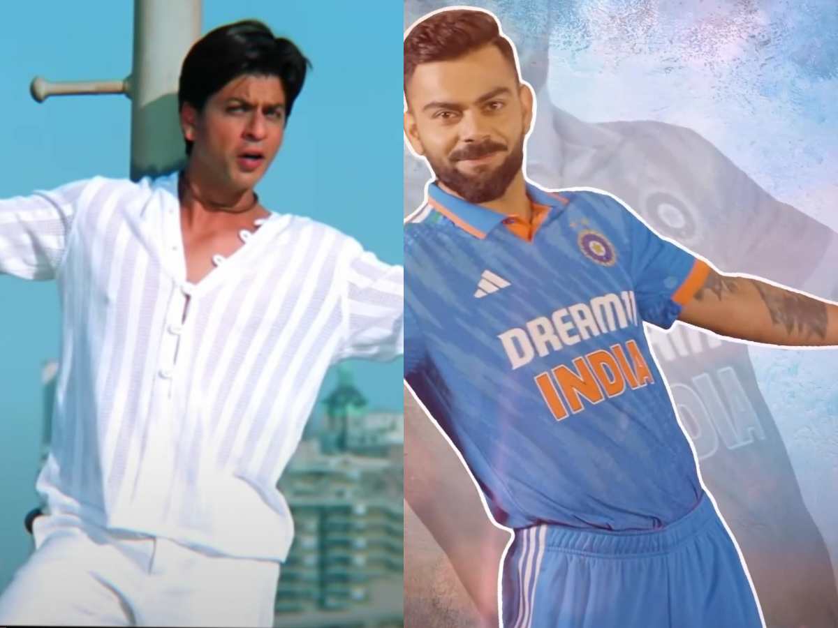 Shah Rukh Khan and Virat Kohli