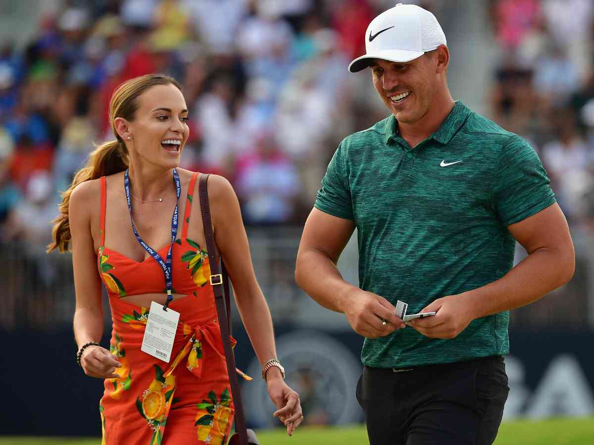 Jena Sims and Brooks Koepka [Image Credit- New York Post]