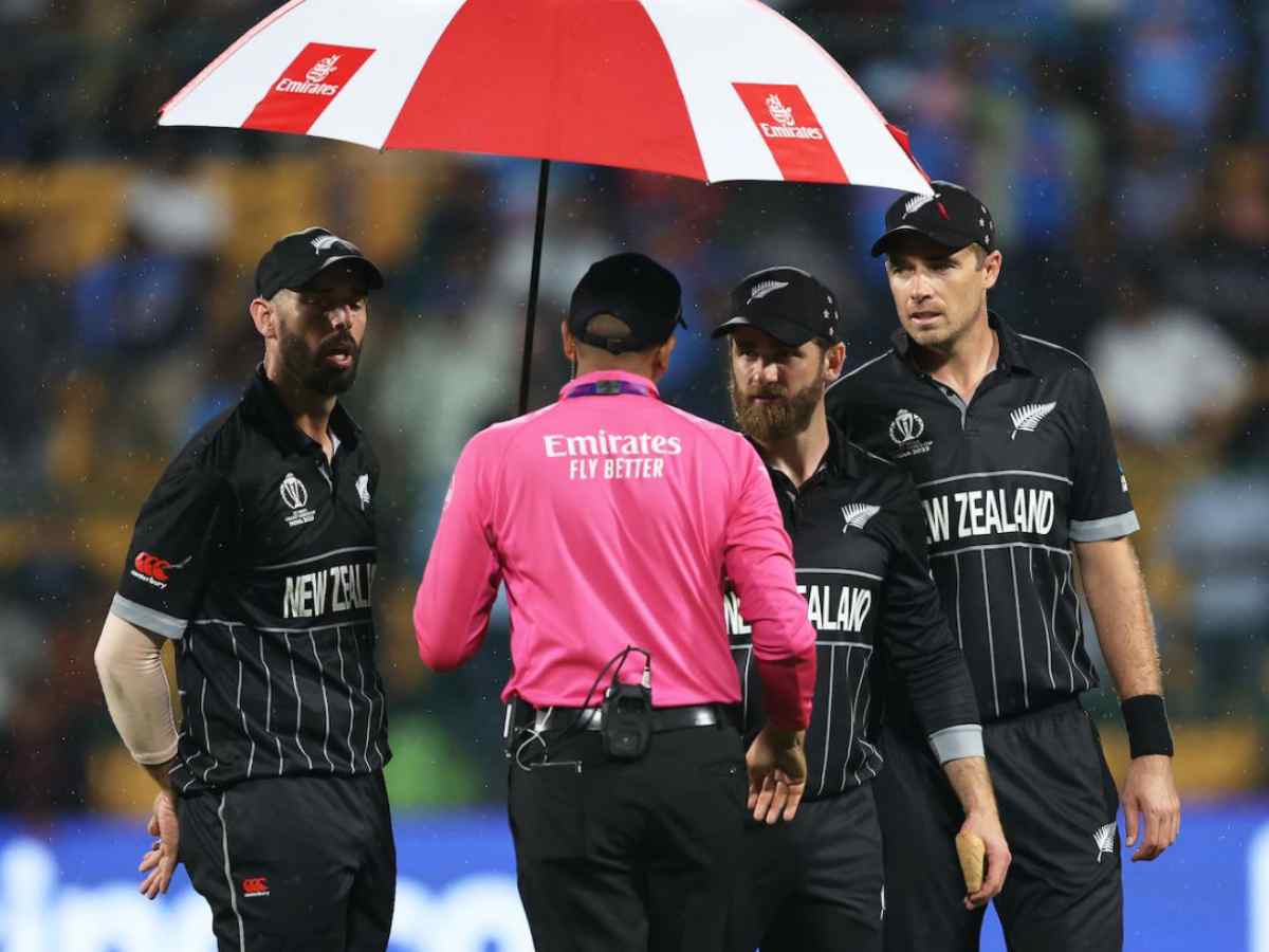 Kane Williamson Angelo Mathews timed out