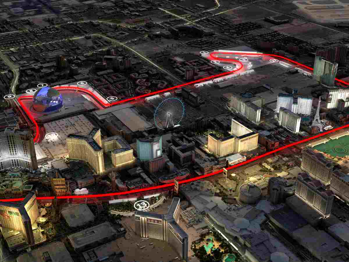 How long will the F1 race in Las Vegas last?