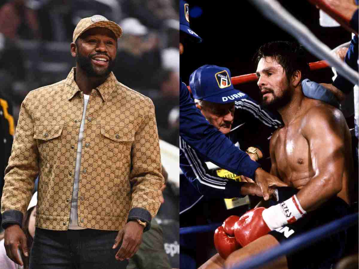 “He’s only 5’6,” Floyd Mayweather passionately advocates for Roberto Duran hailing him as one of the greatest boxers of all time